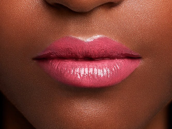Lipstick 111 insta heaven color riche shine product detail application dark skin
